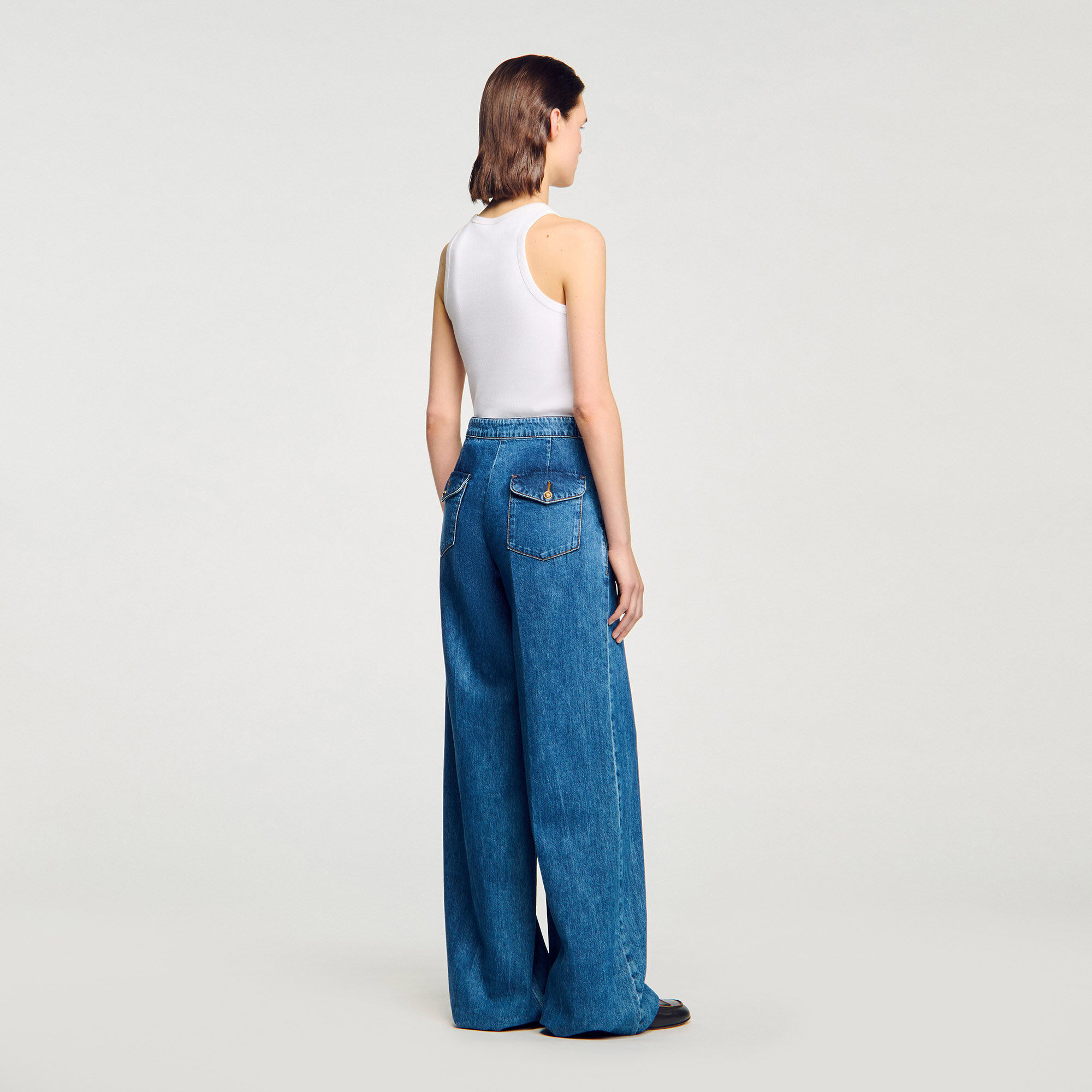 WIDE-LEG JEANS - 5