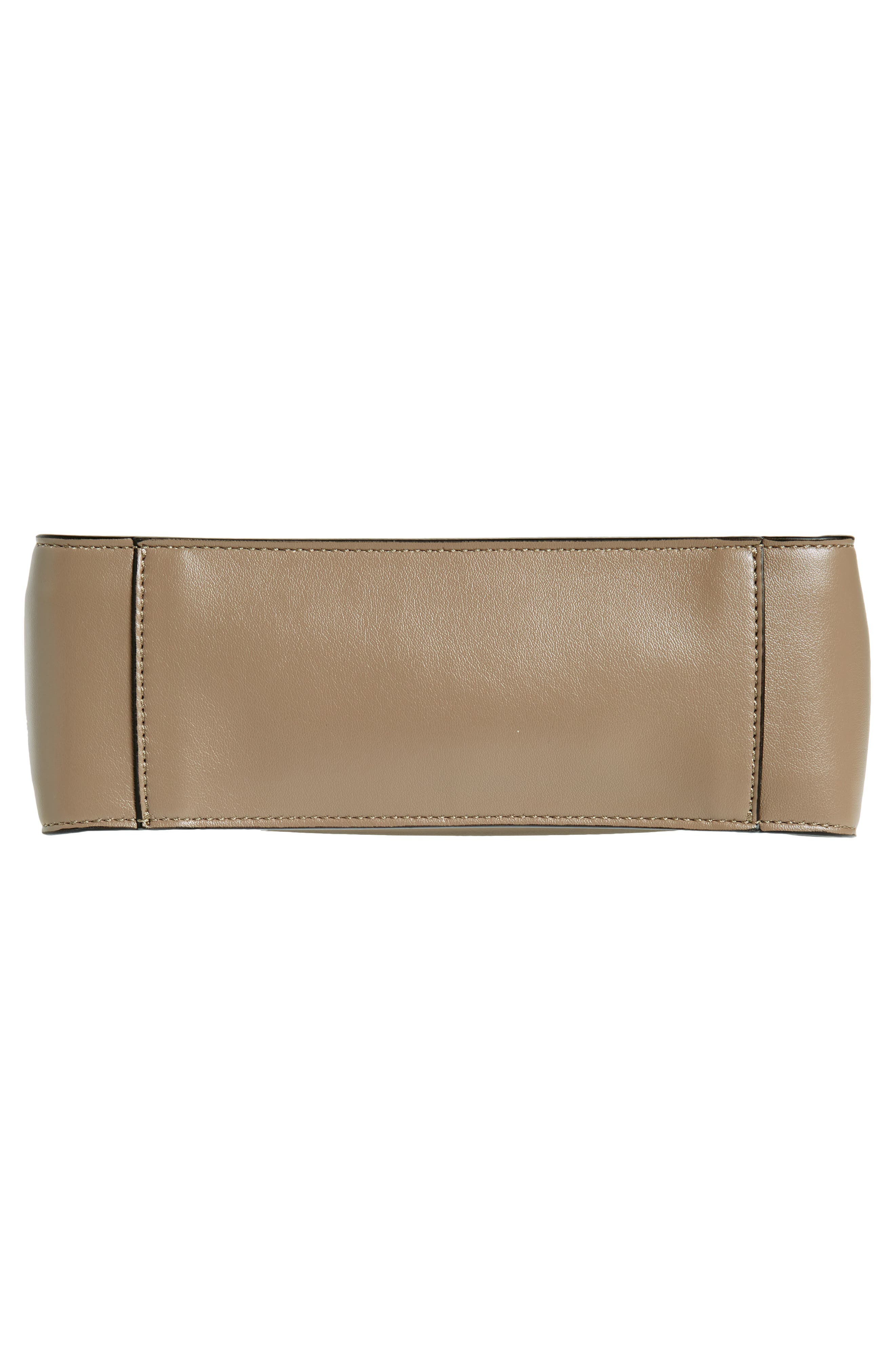 Mini Faux Leather Crossbody Bag - 7