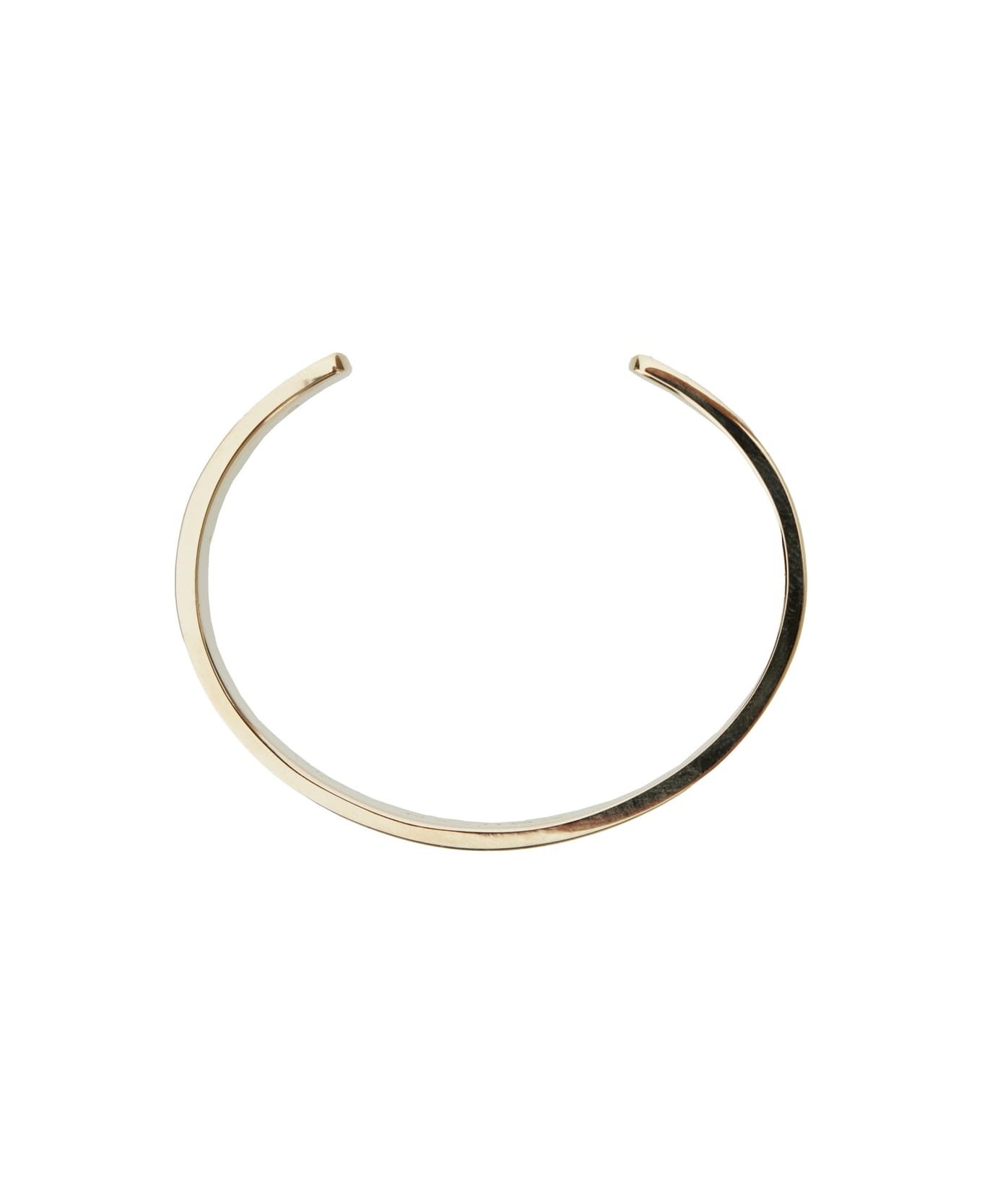 Black Bracelet With Skull Embellishment In Brass Woman - 2