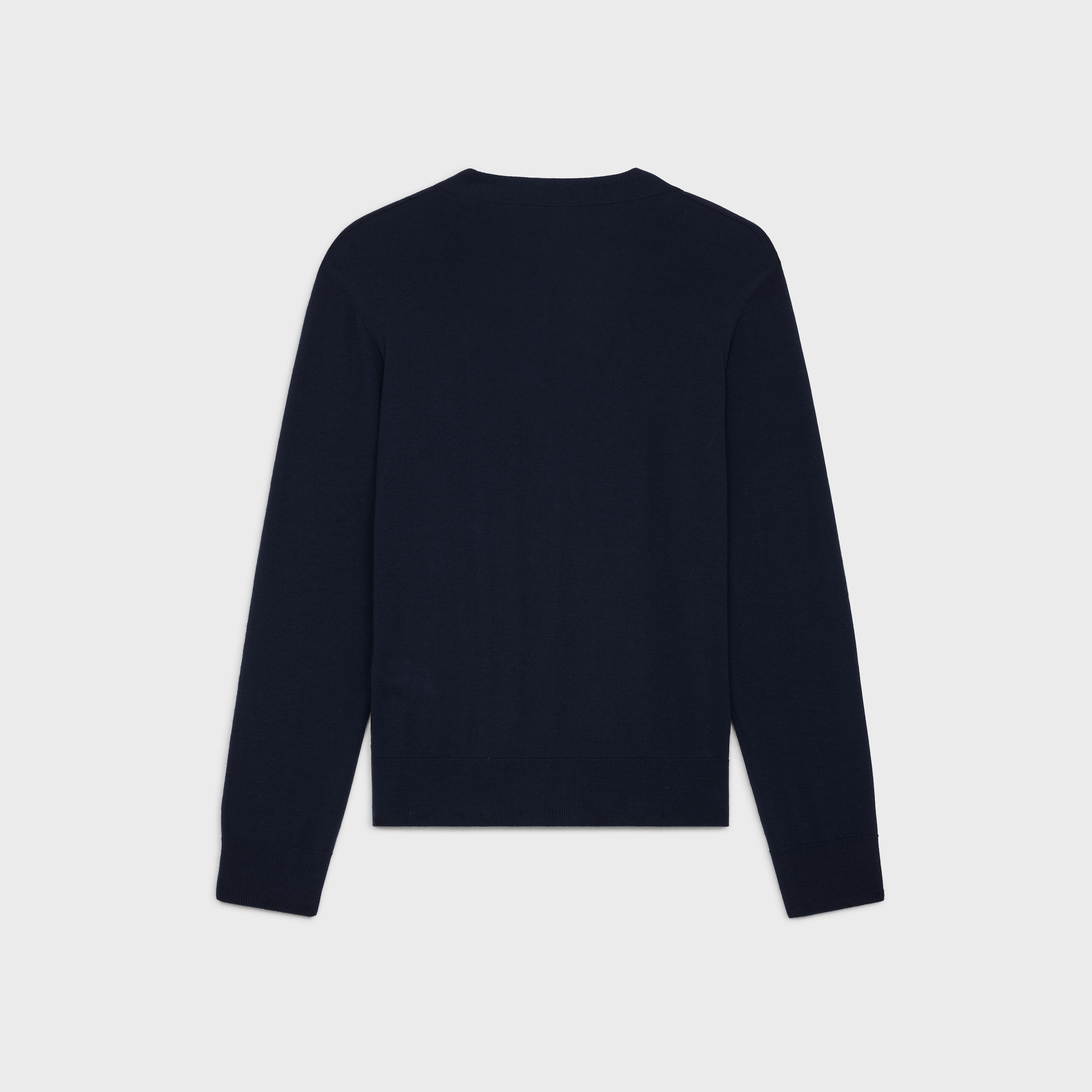 triomphe cardigan in fine wool - 2