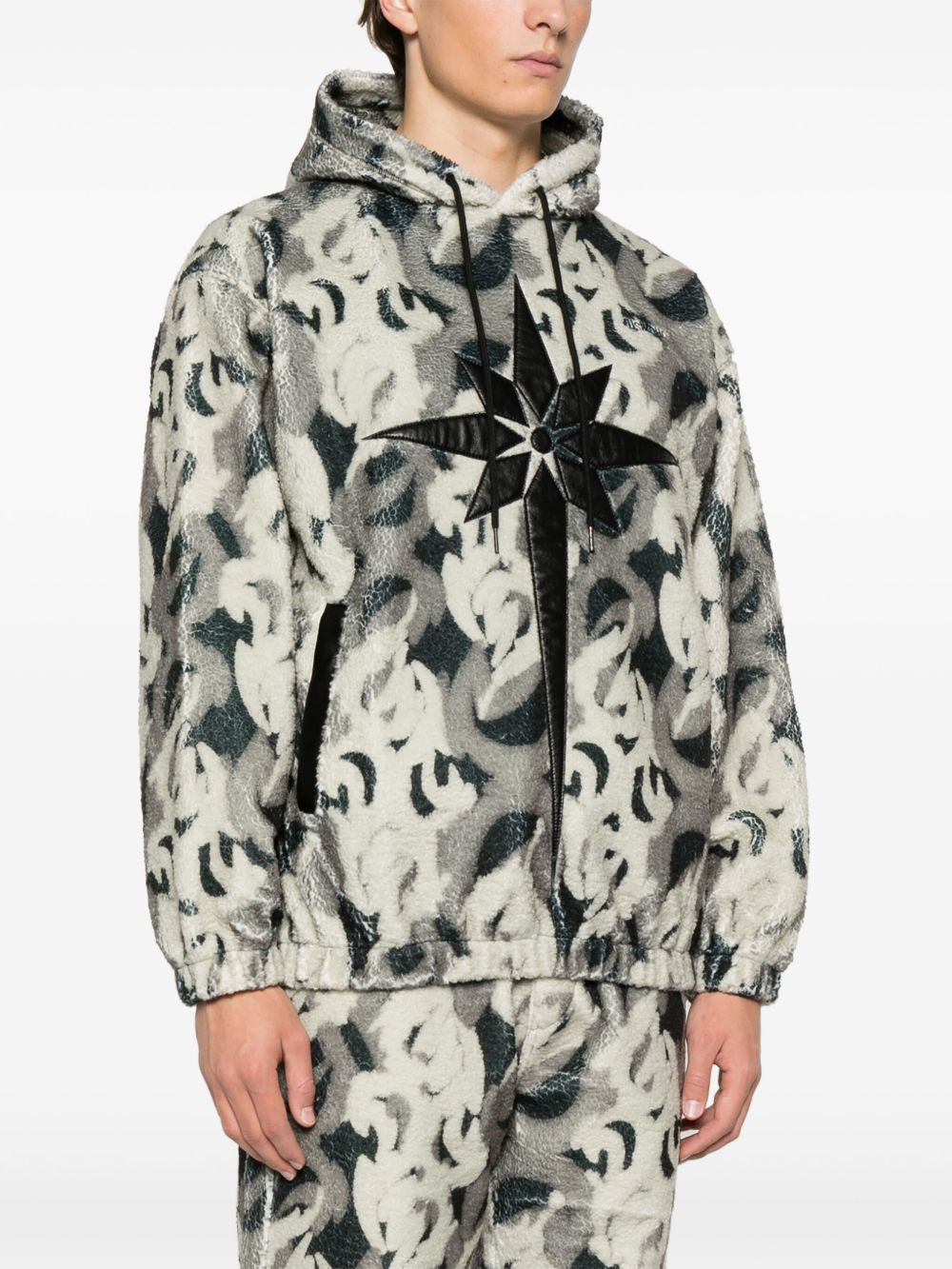 Pattern hoodie - 3