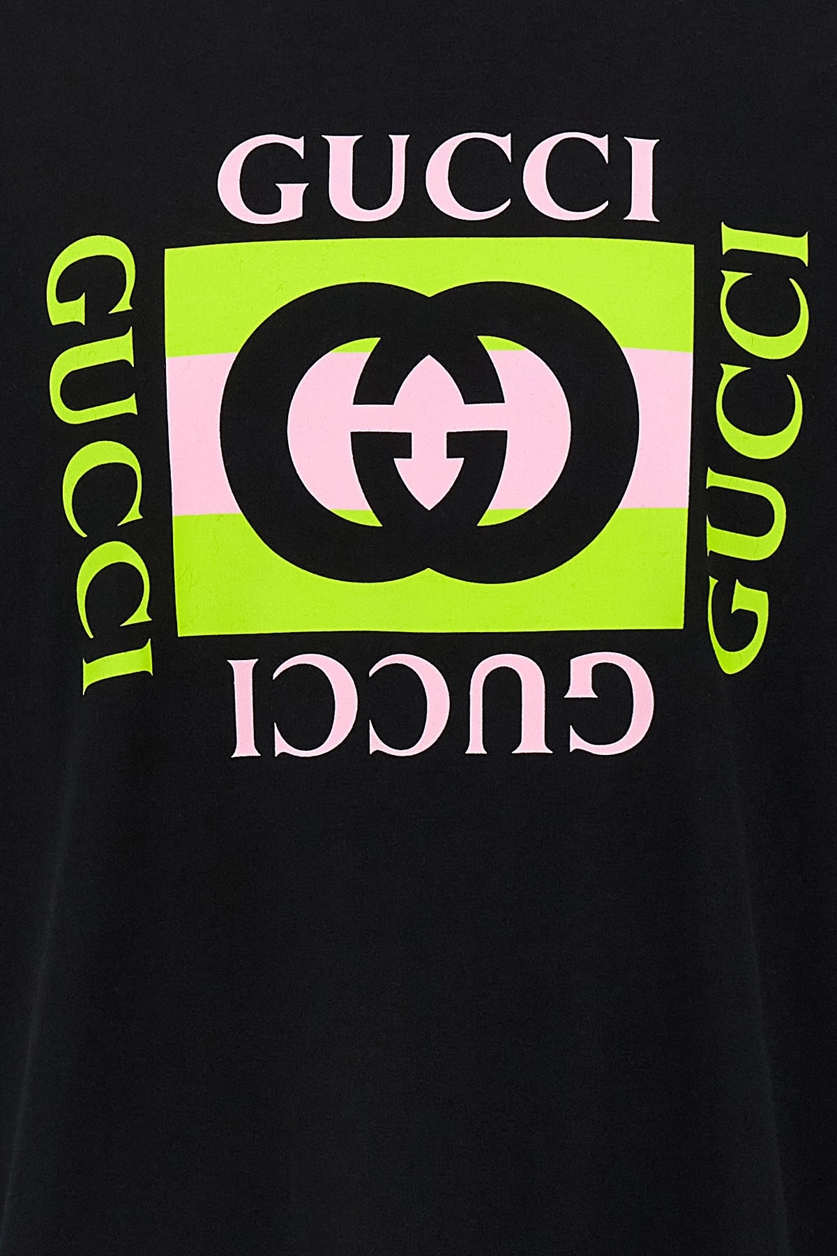'Gucci Incrocio GG' print T-shirt - 4
