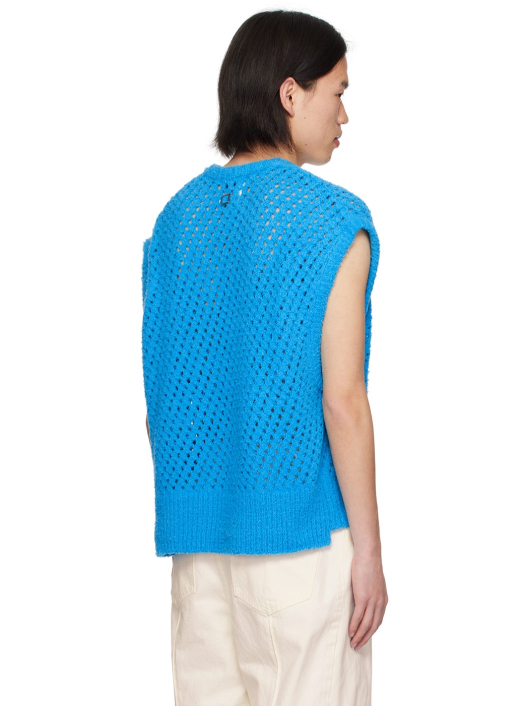 Blue Vented Vest - 3