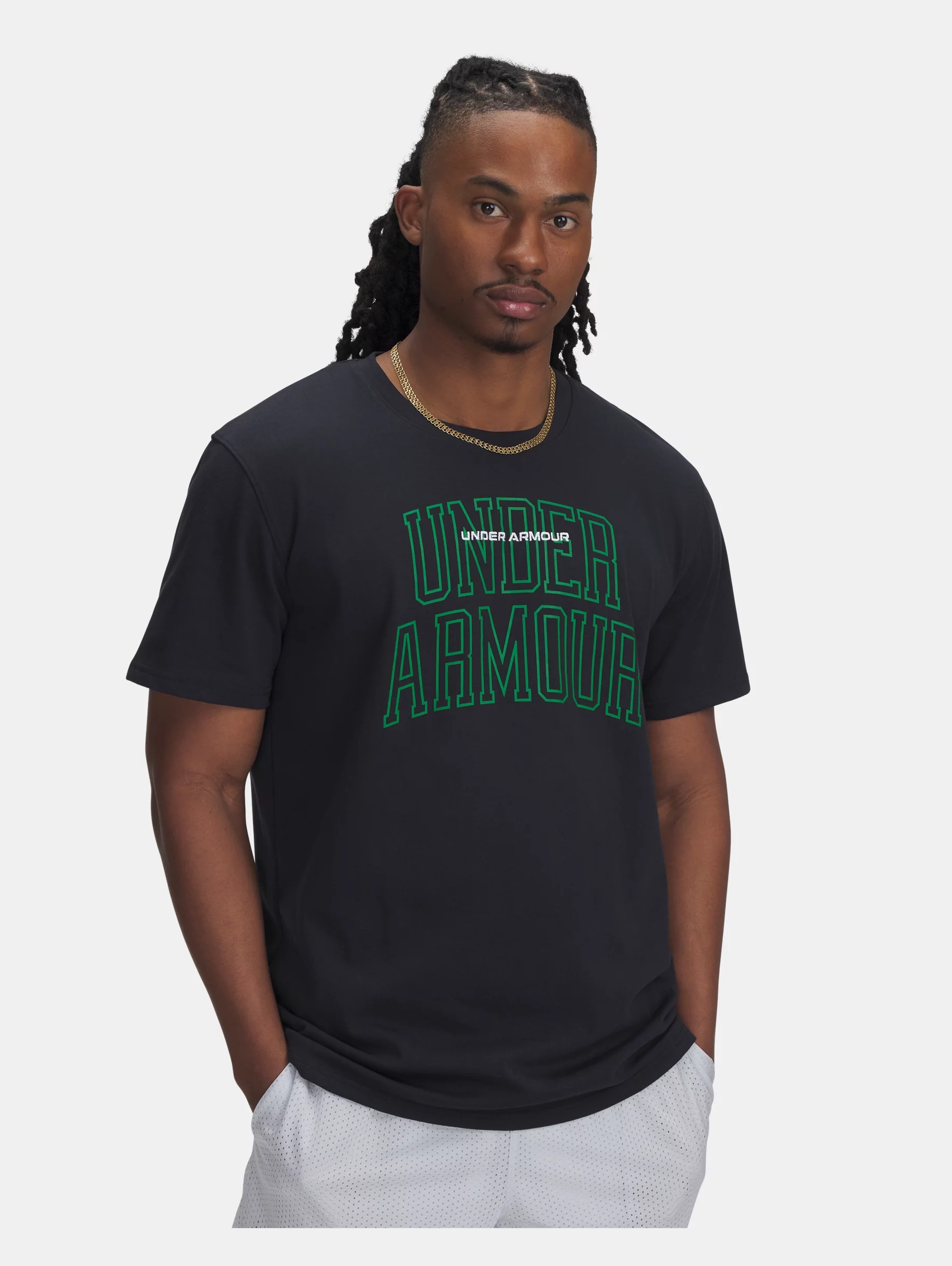 Men's UA Heavyweight Varsity Mix Short Sleeve - 1