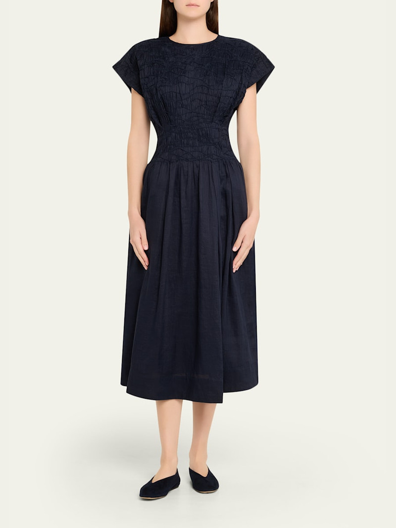 Sea Imogen Ramie Midi Dress outlook