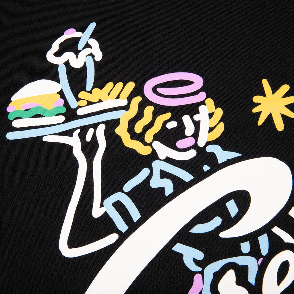 WAITRESS S/S TEE - BLACK - 4