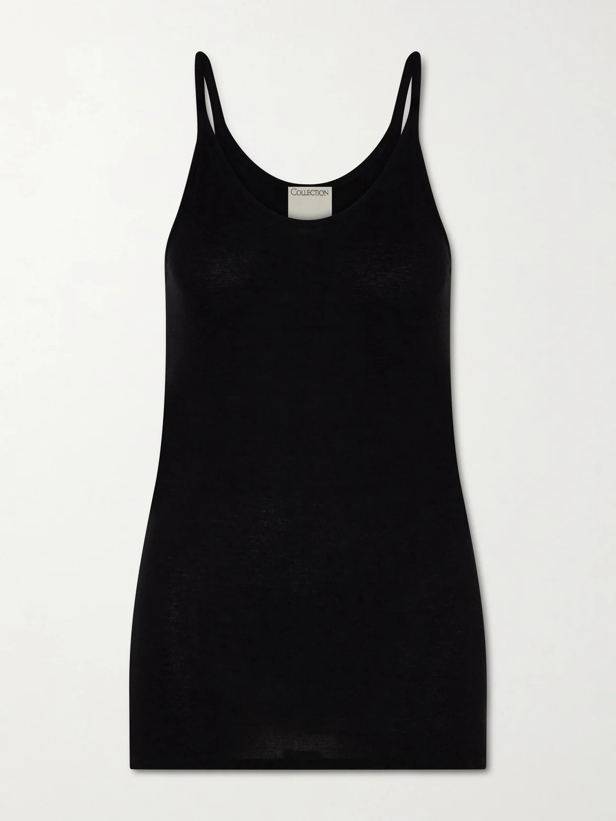 Alicia Cotton-blend Jersey Tank Top - 1