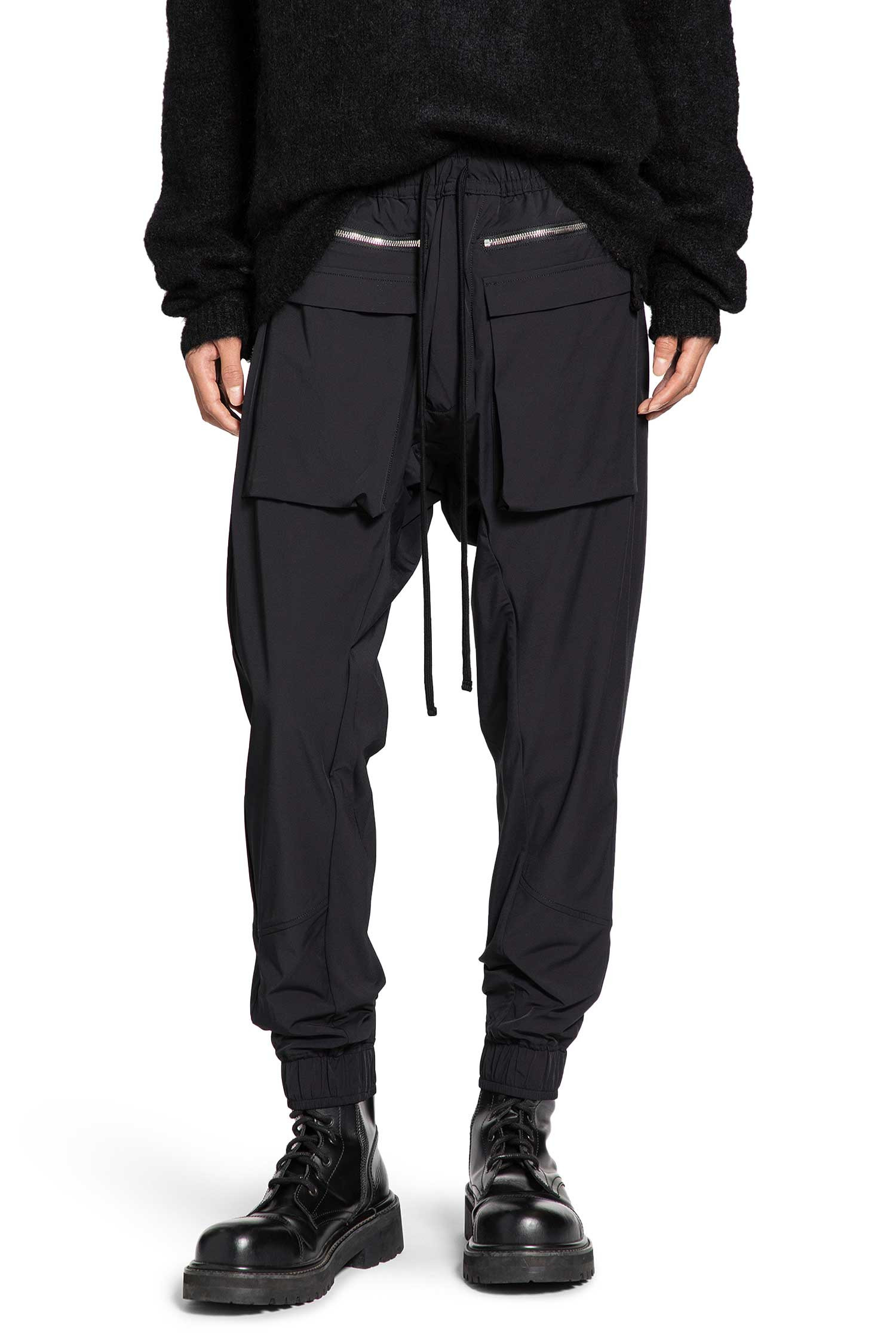 Matte Nylon Cargo Sweatpants - 6