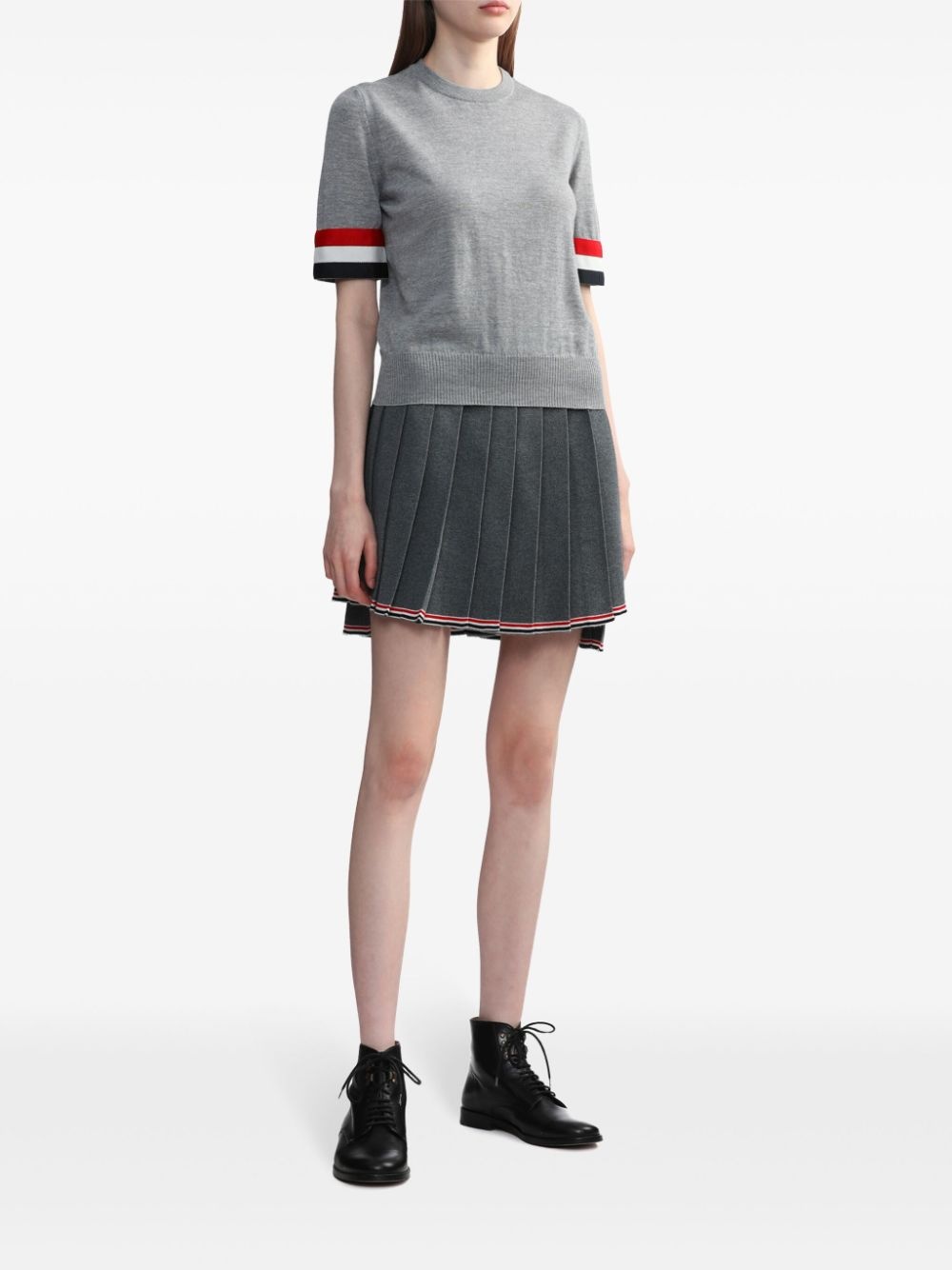 Rwb Cuff Fine Merino Tee - 2
