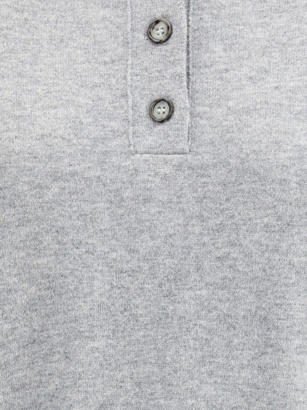 button-fastening polo top - 4