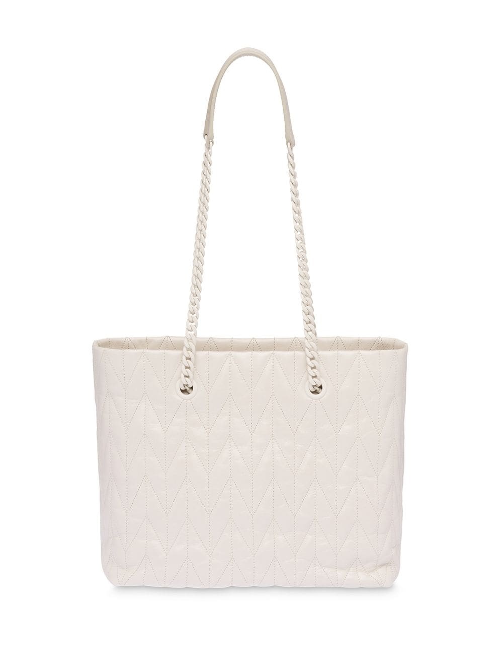 Matelassé quilted tote bag - 3