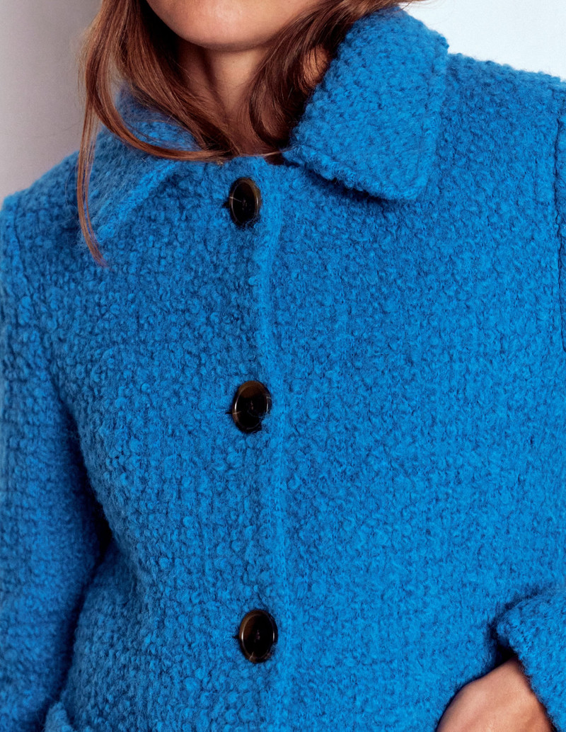 Carlisle Textured Coat-Cobalt Blue 6