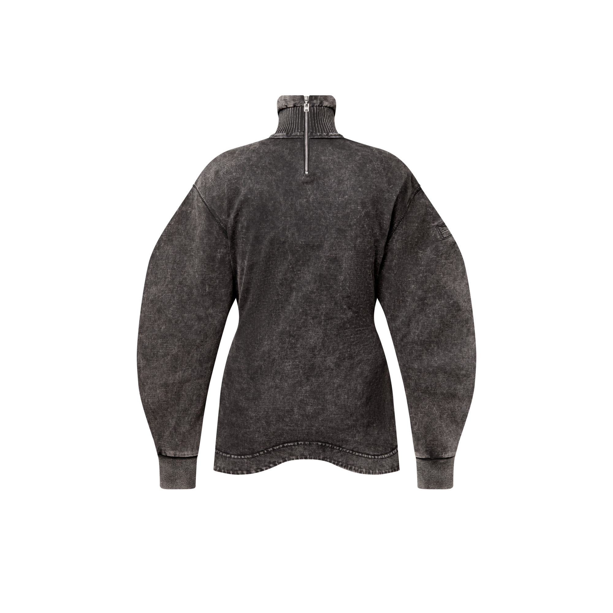 Curve Hem Sweater - 3