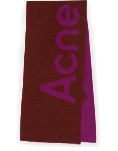 Acne Studios Logo scarf outlook