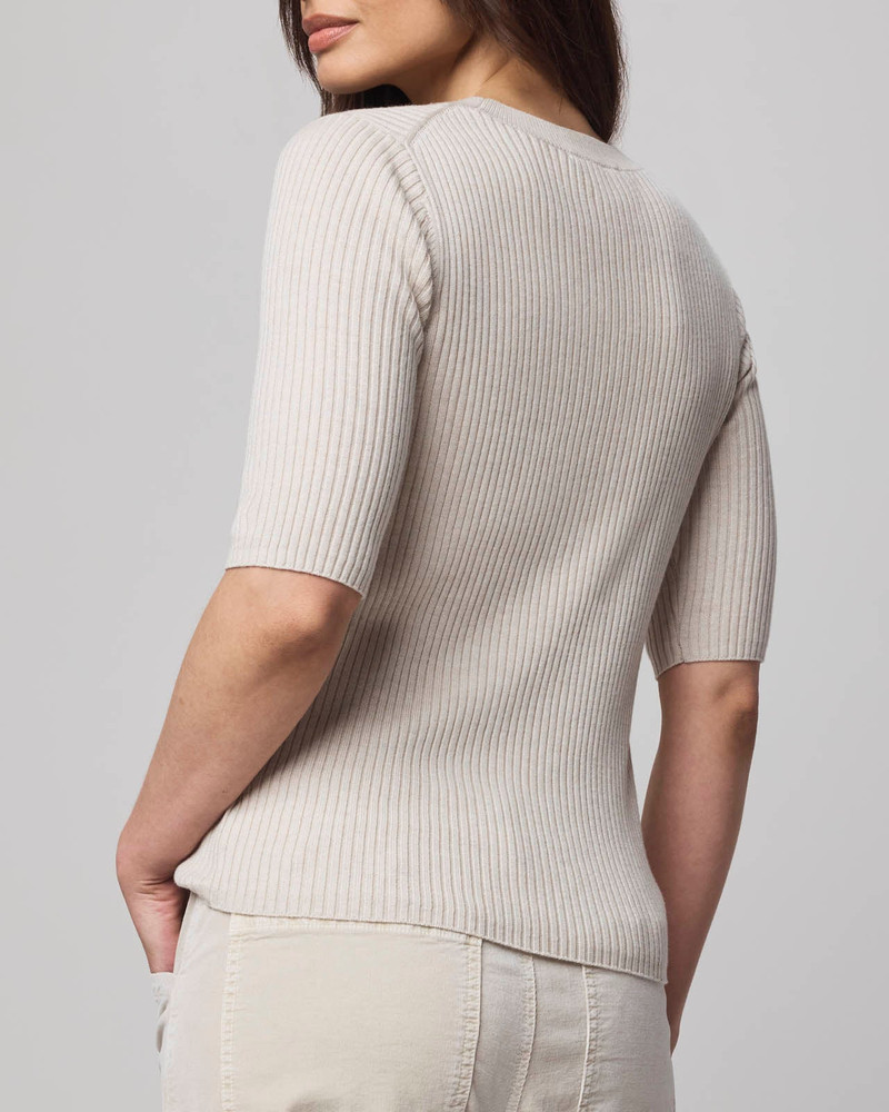 Georgie Cashblend Elbow Sleeve Sweater 5
