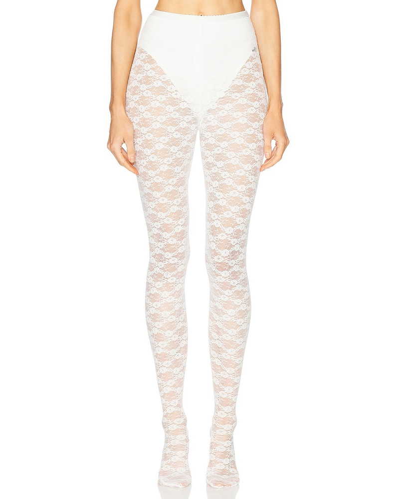 self-portrait x Christopher Kane Lace Tights outlook
