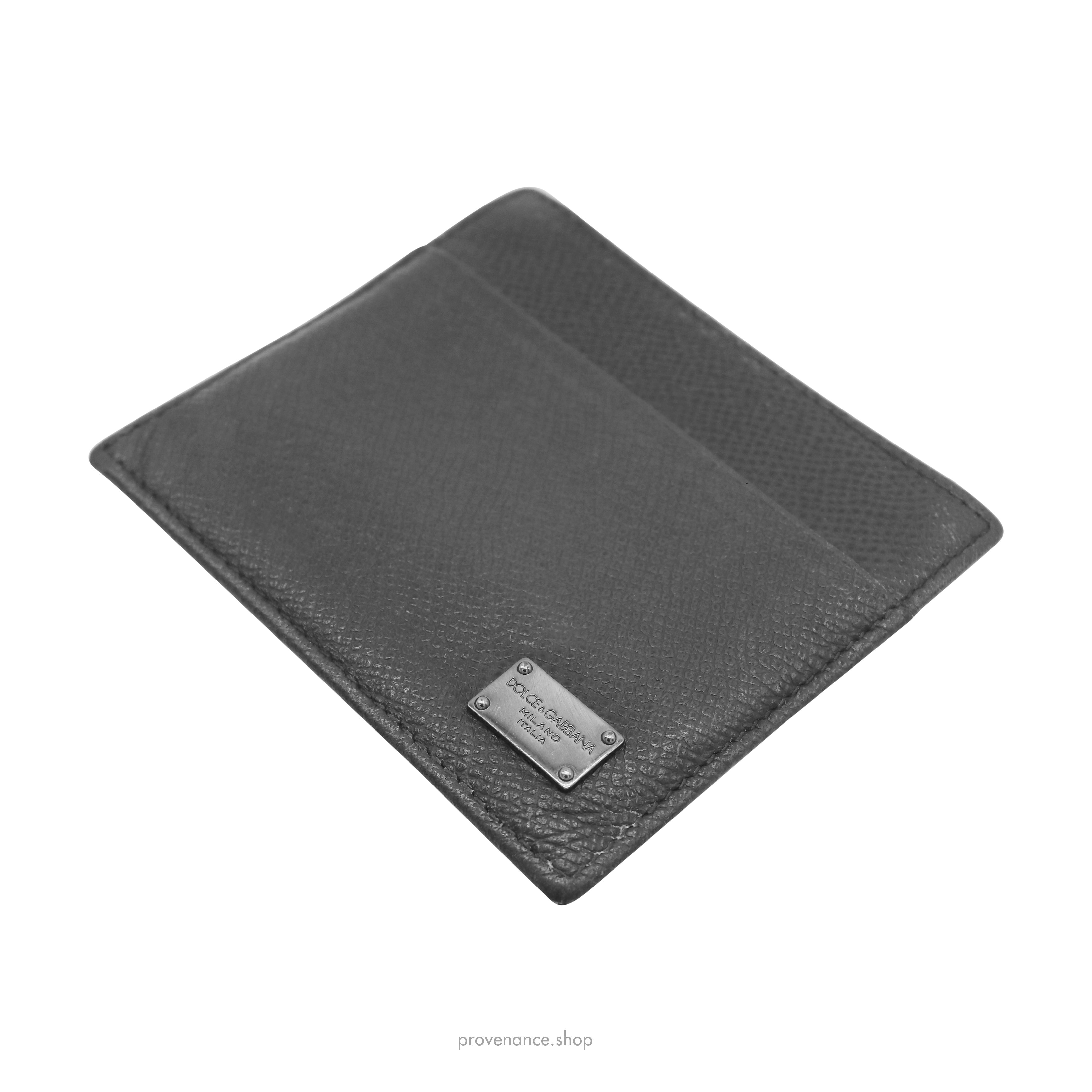 Dolce & Gabbana Card Holder Wallet - Gray - 3