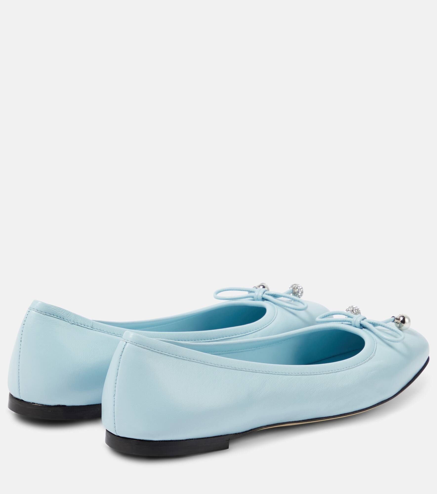 Elme leather ballet flats - 3