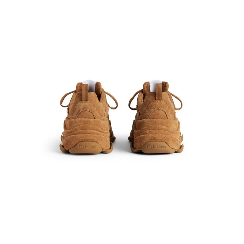 Men's Triple S Sporty Suede Sneaker in Brown 5