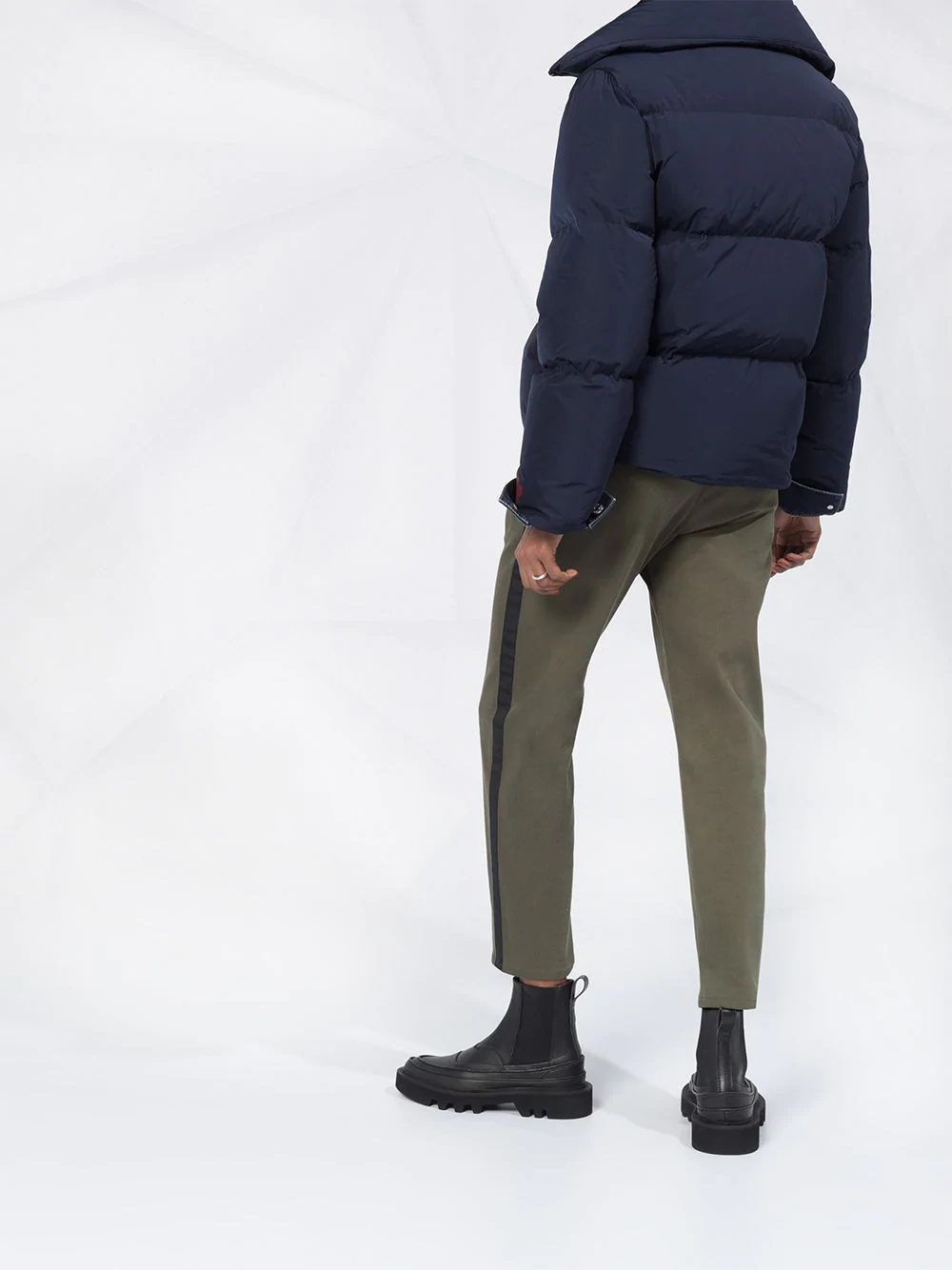 high neck puffer jacket - 6