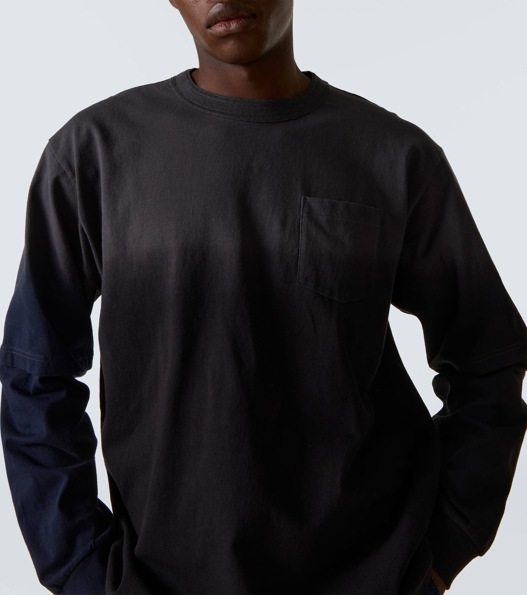 Dyed cotton sweatshirt - 5