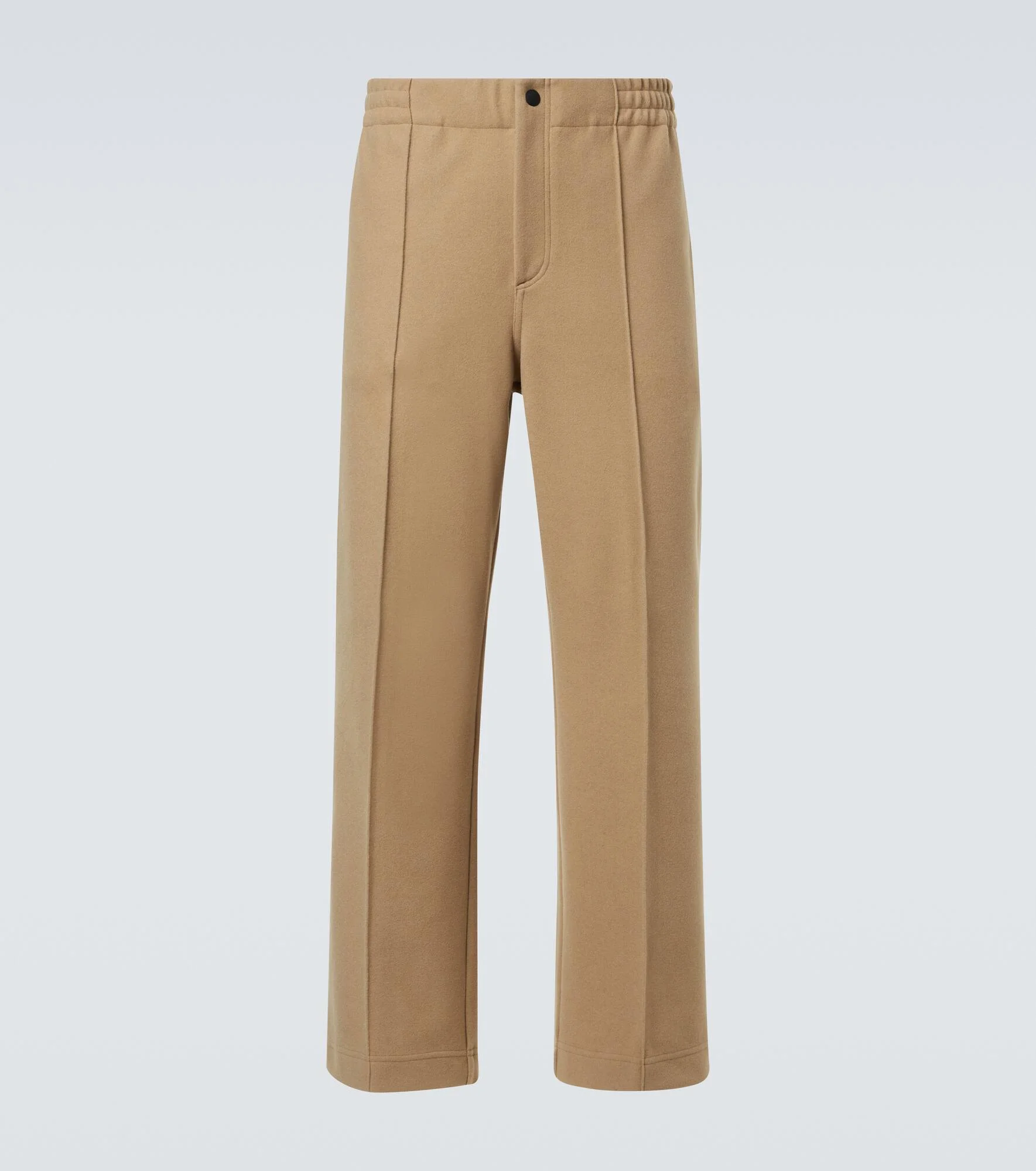 Pleated straight pants - 1