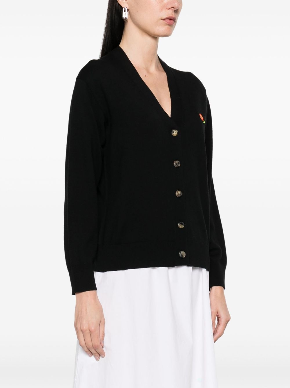Kenzo Pop-embroidered cardigan - 3
