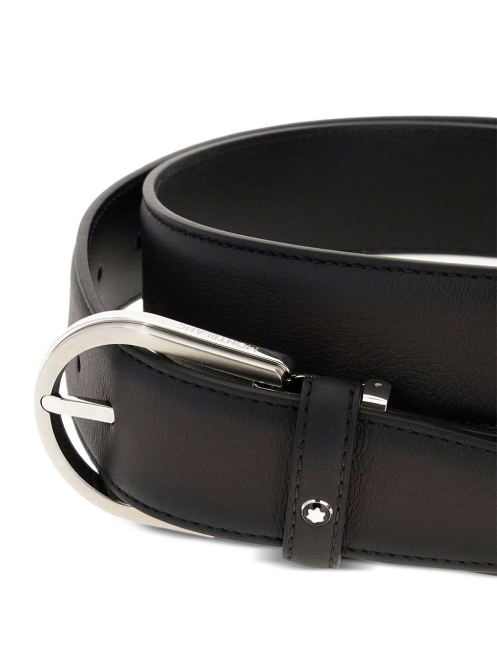 reversible leather belt - 3