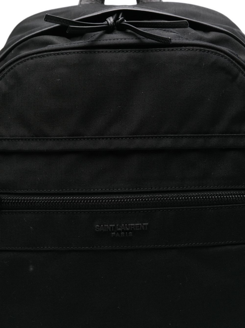 medium City logo-appliqué backpack - 4