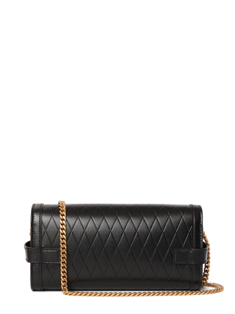 B-buzz 23 embossed leather clutch - 5