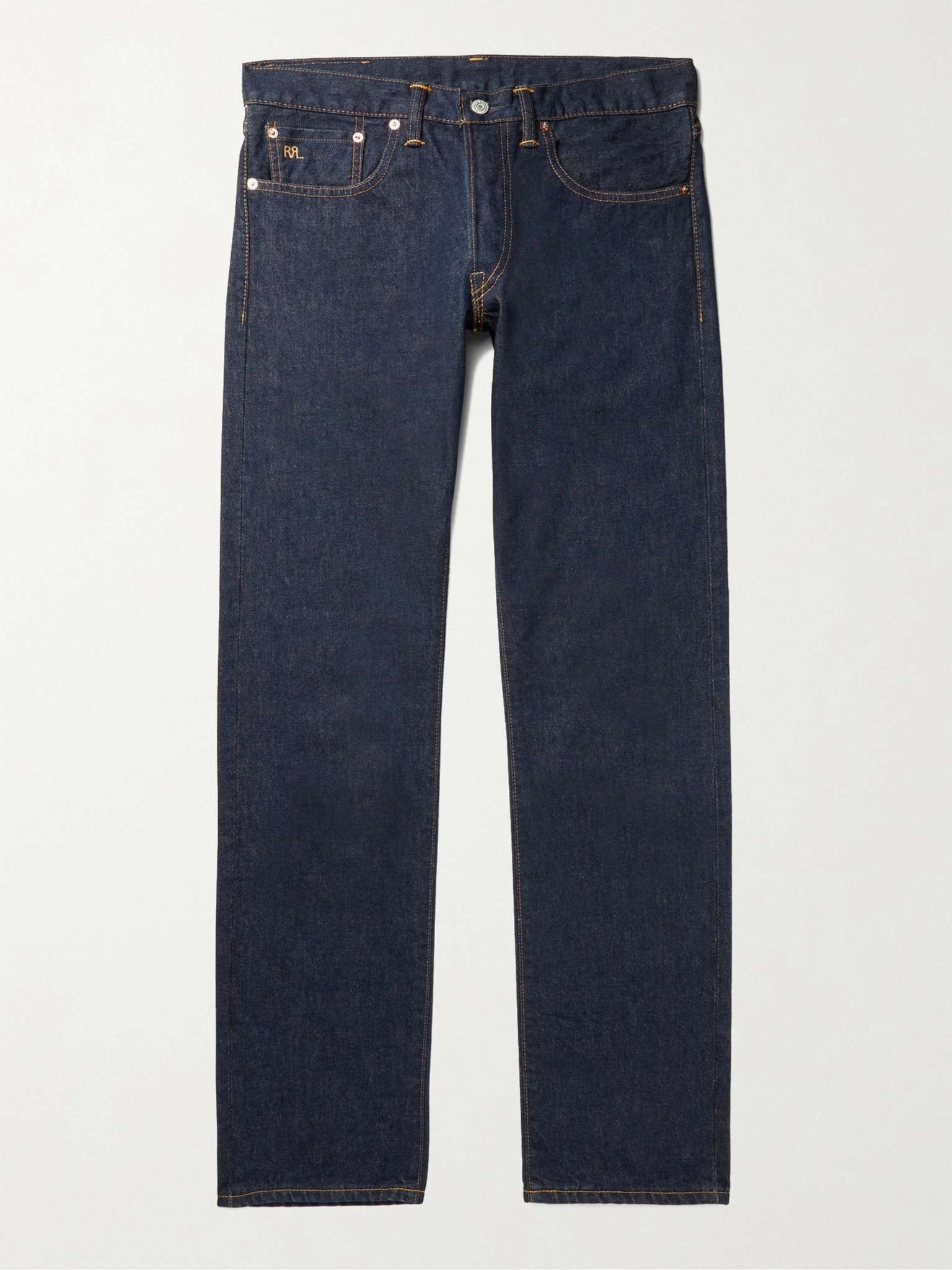 Slim-Fit Selvedge Denim Jeans - 1