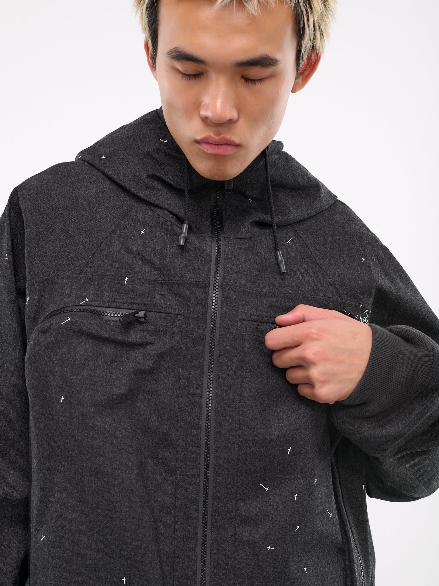 Hooded Zip Blouson - 4