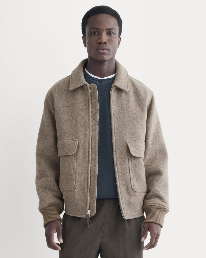 EVERLANE REWOOL FLIGHT JACKET outlook