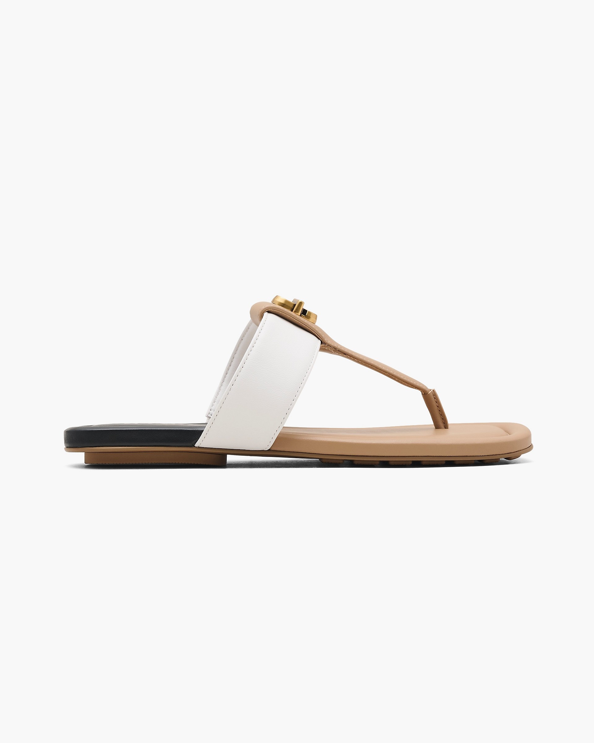 Marc Jacobs THE DUAL T-STRAP SANDAL | REVERSIBLE
