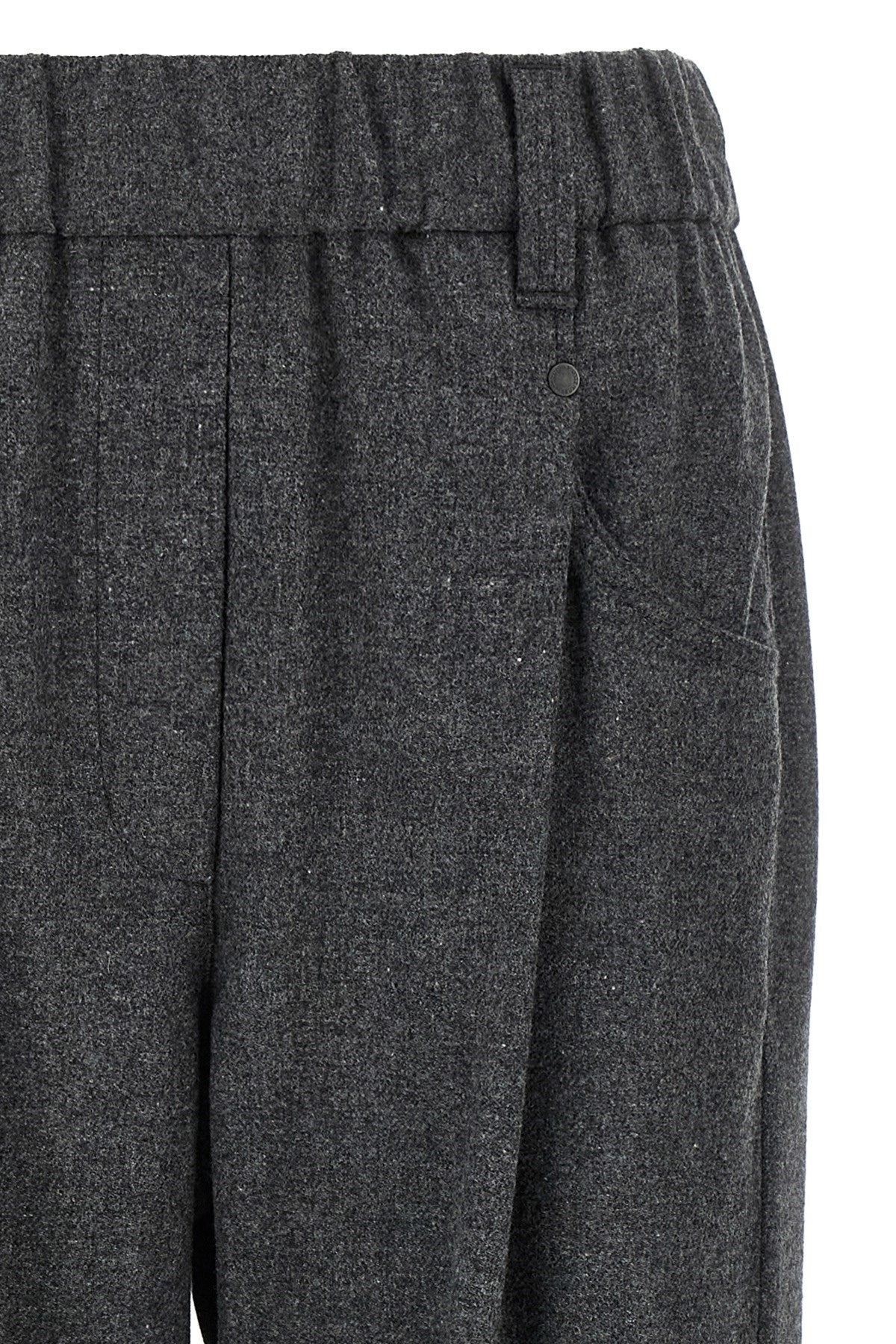 Brunello Cucinelli Women Wool And Cashmere Pants - 4