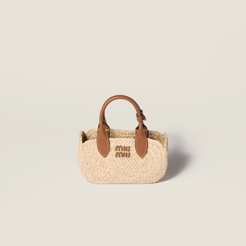 Raffia handbag 1
