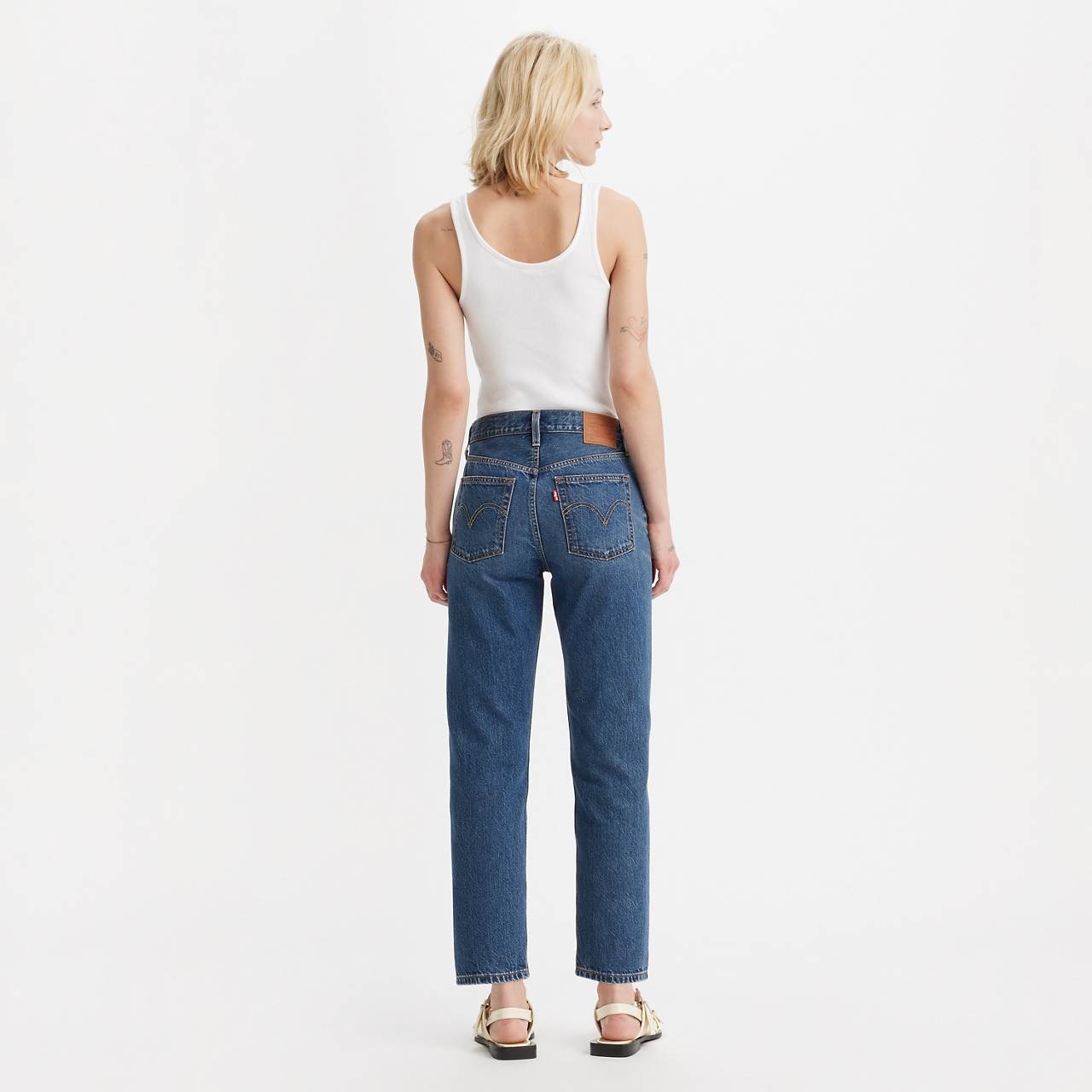 501® ORIGINAL FIT CROPPED LIGHTWEIGHT WOMEN'S JEANS - 4