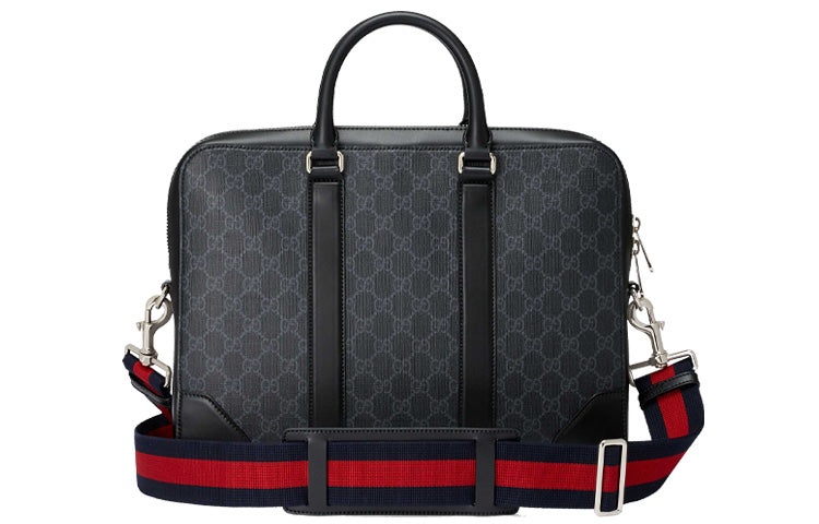 Gucci GG Supreme Briefcase 'Black' 474135-K5RLN-1095 - 4