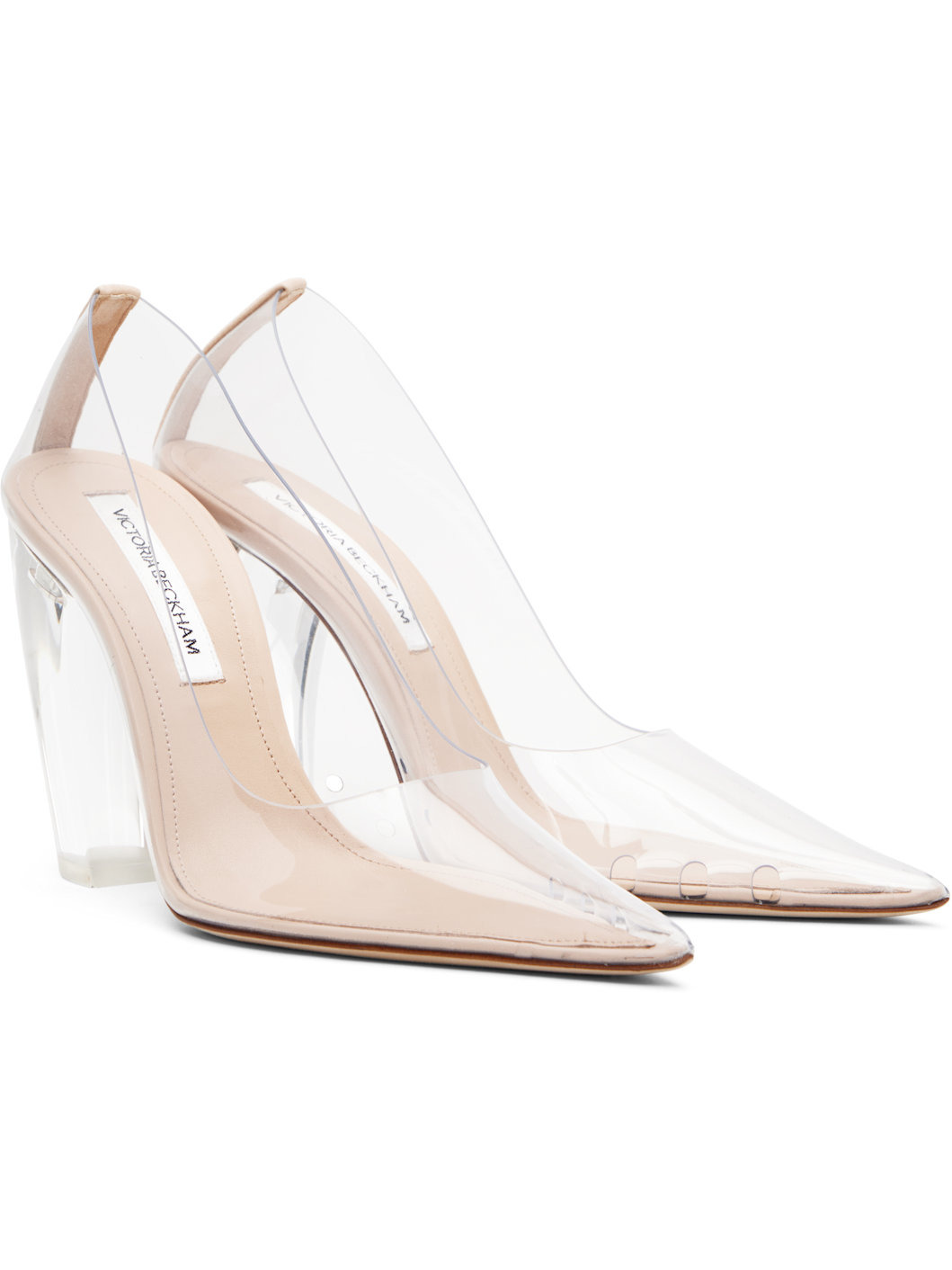 Transparent Pump Plexi Heels - 4