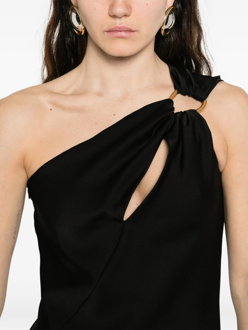 Max Mara Studio Max Mara Studio One-shoulder Draped Maxi Dress outlook