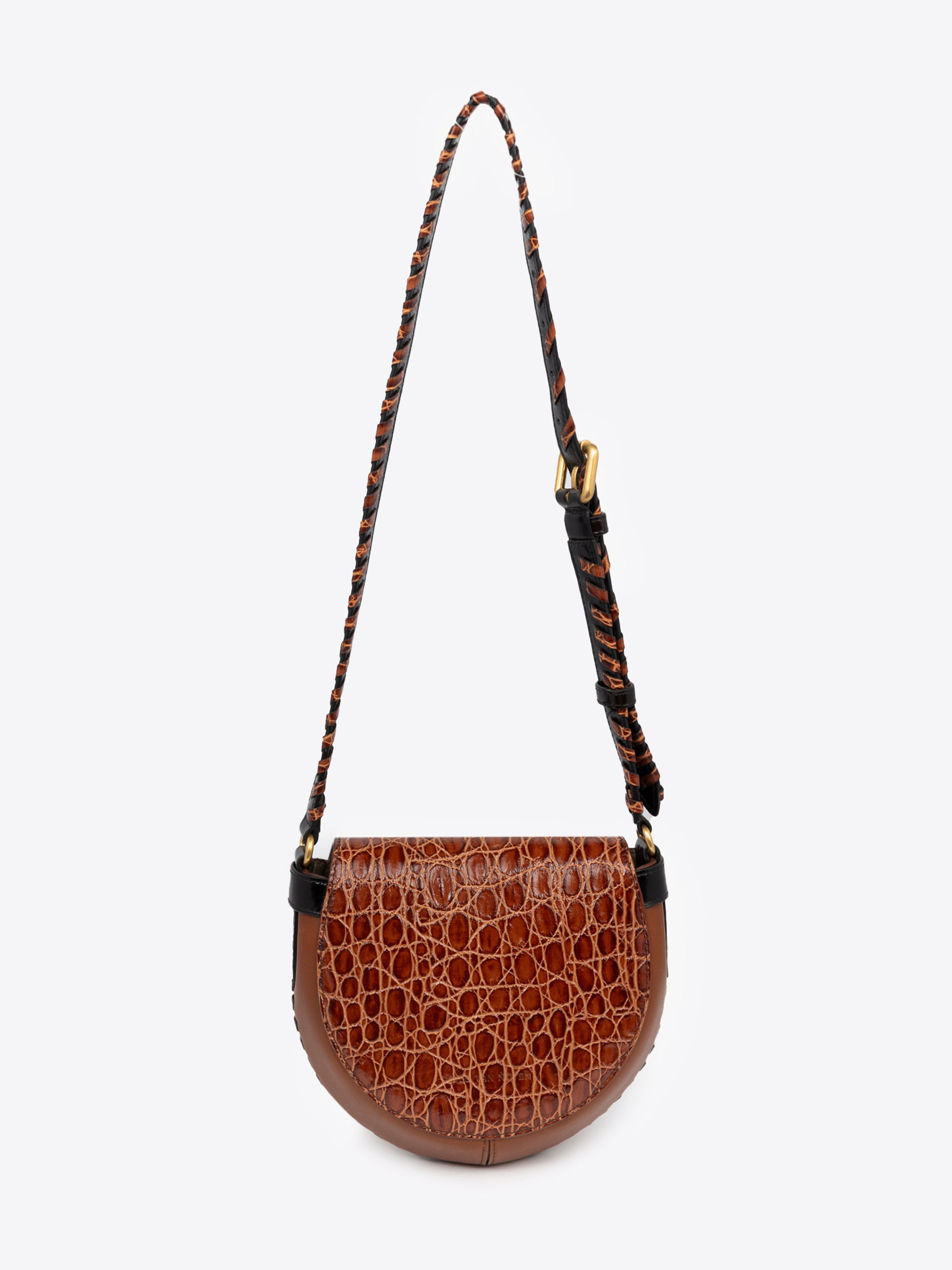 LEATHER CROSSBODY BAG - 4
