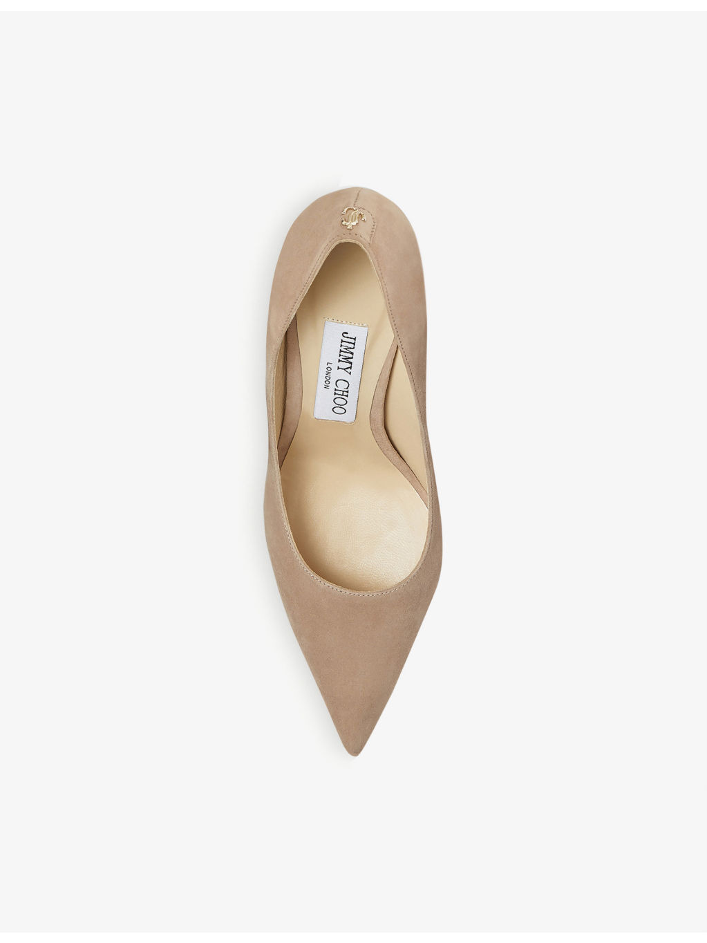 Love 85 suede-leather heeled pumps - 3