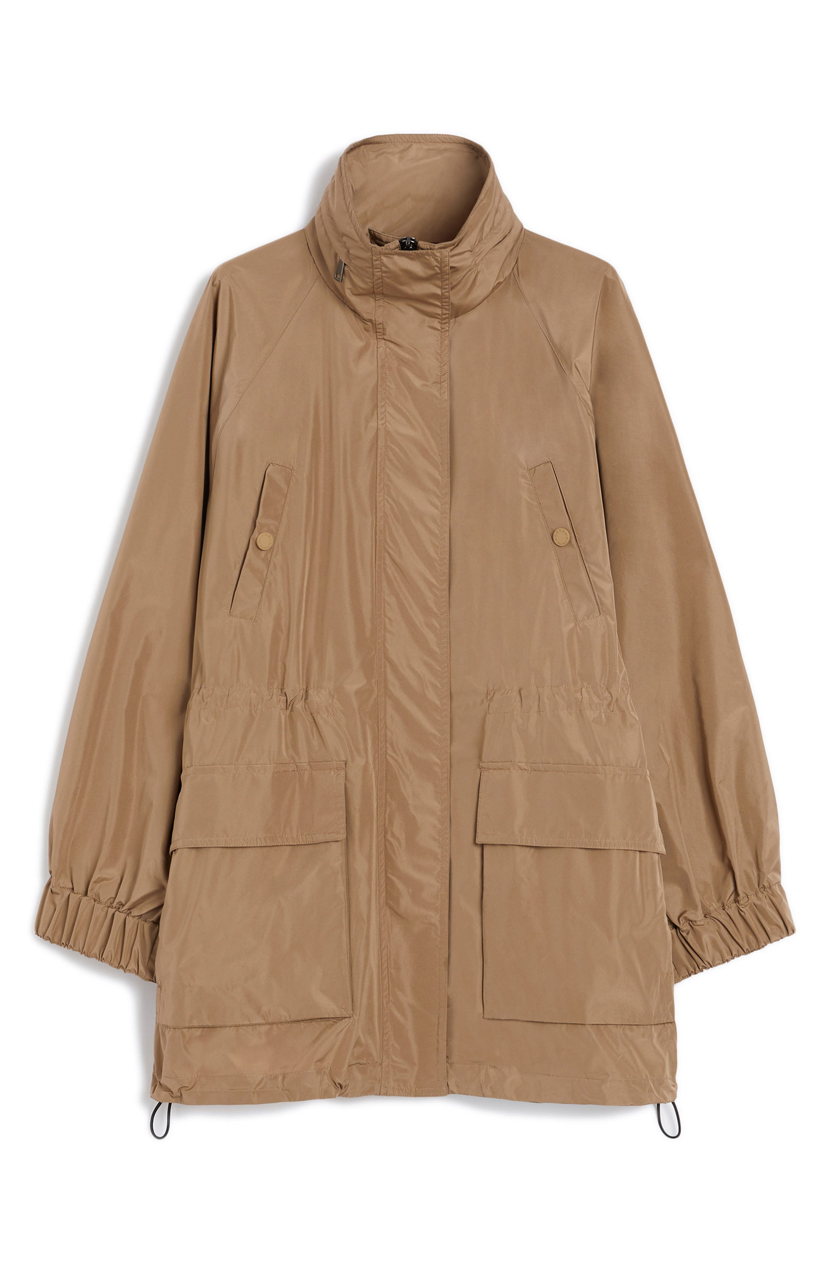 Weekend Max Mara Arley Taffeta Windbreaker Jacket in Marron Glace at Nordstrom - 3