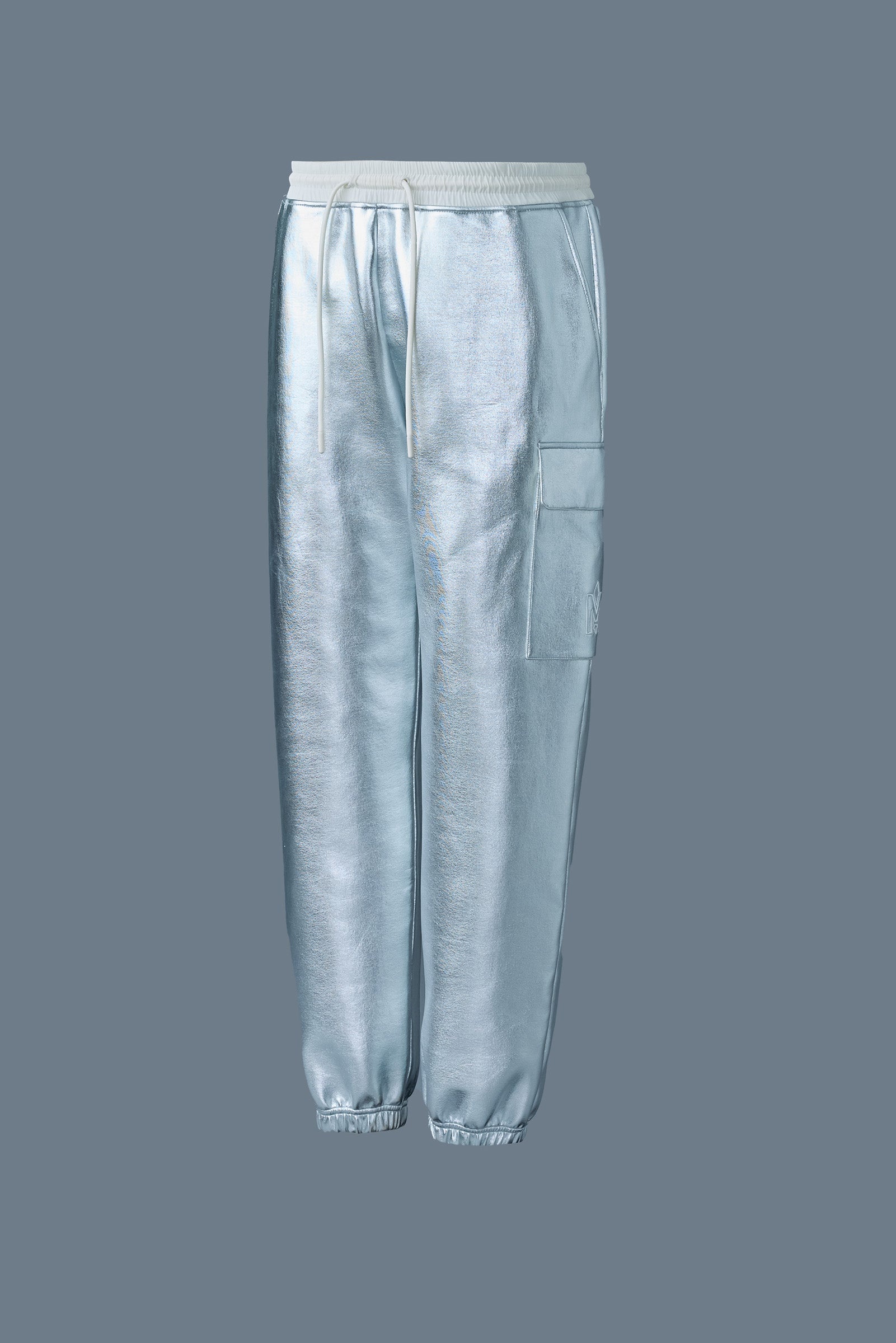 MARVIN-M Metallic double face jersey sweatpants - 1