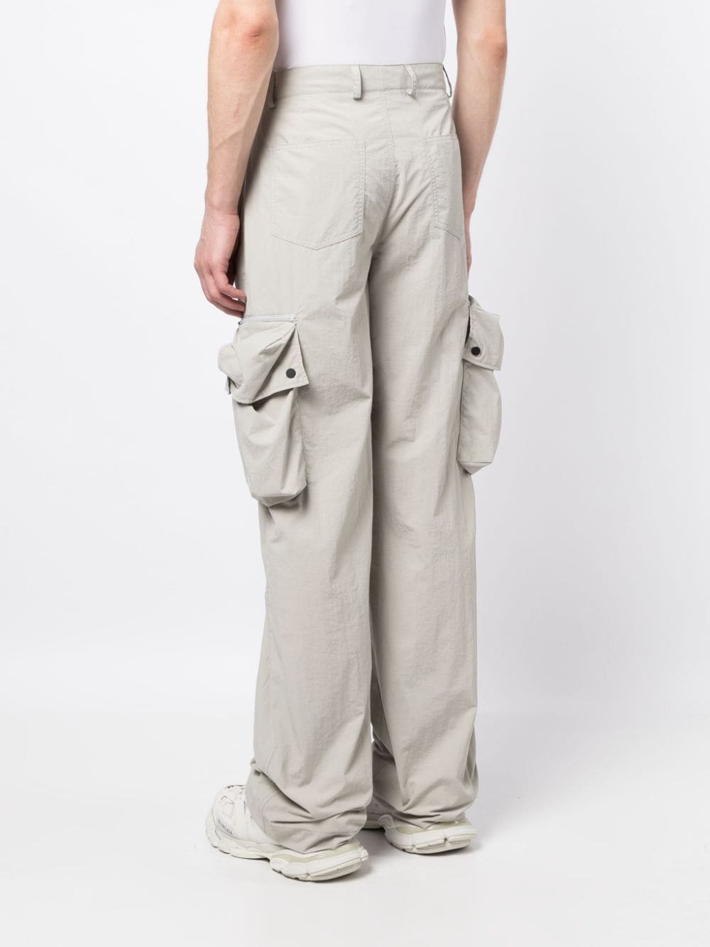 ripstop cotton cargo pants - 4