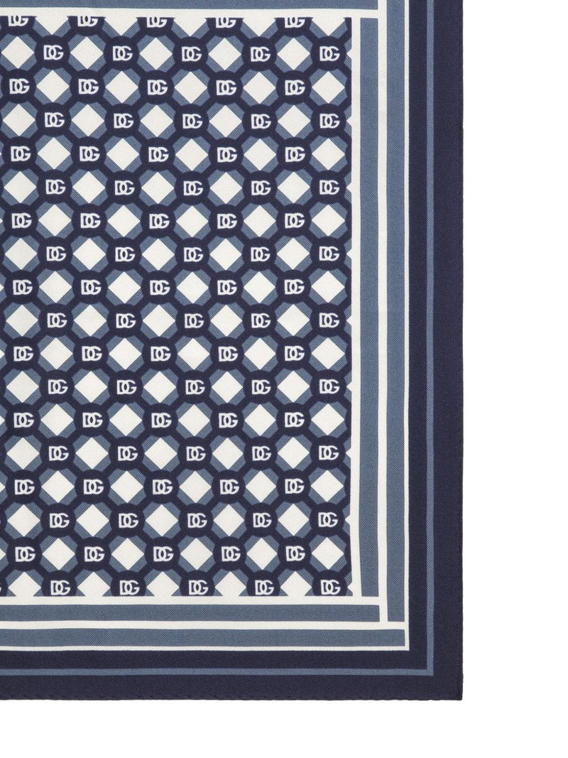 Dolce & Gabbana DG-monogram patterned scarf outlook