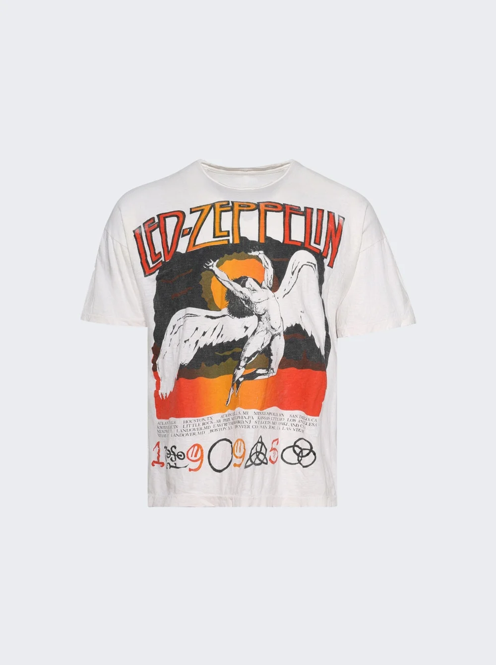 Led Zeppelin Vintage Tee White - 1