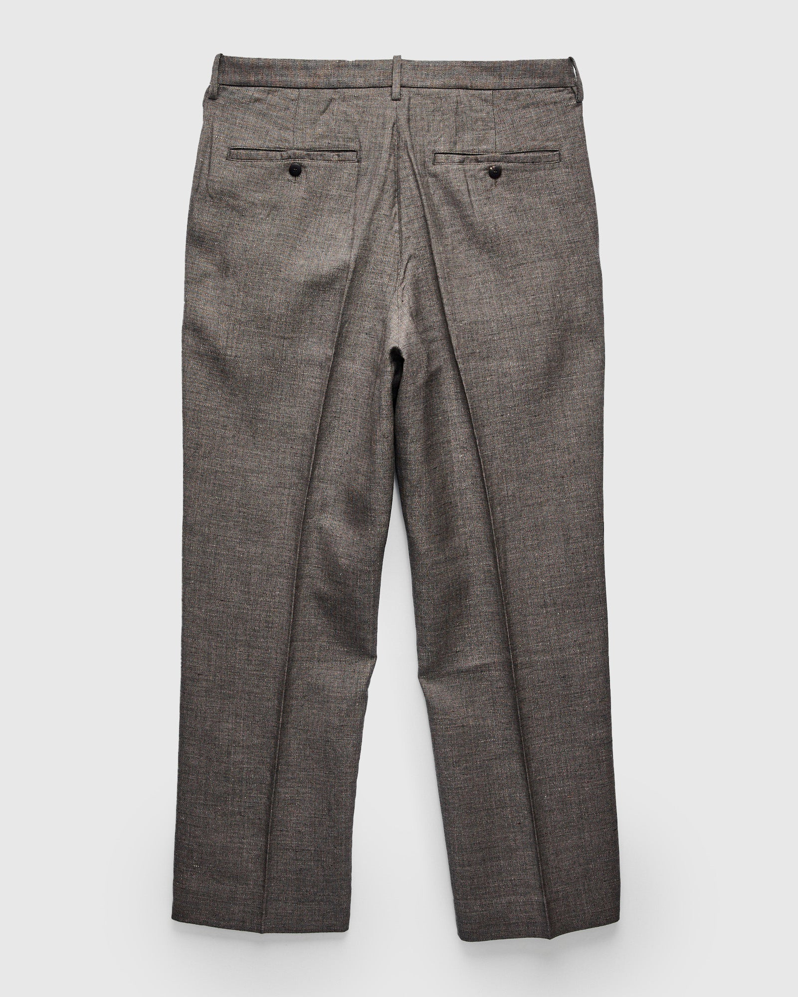 Wide Slacks in Grey - 3
