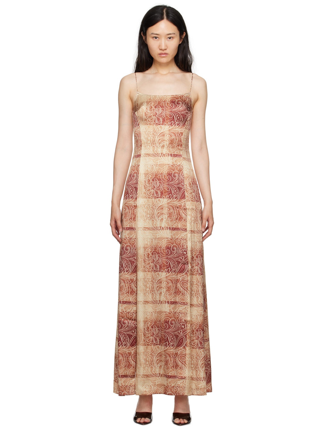 SSENSE Exclusive Brown Maxi Dress - 1