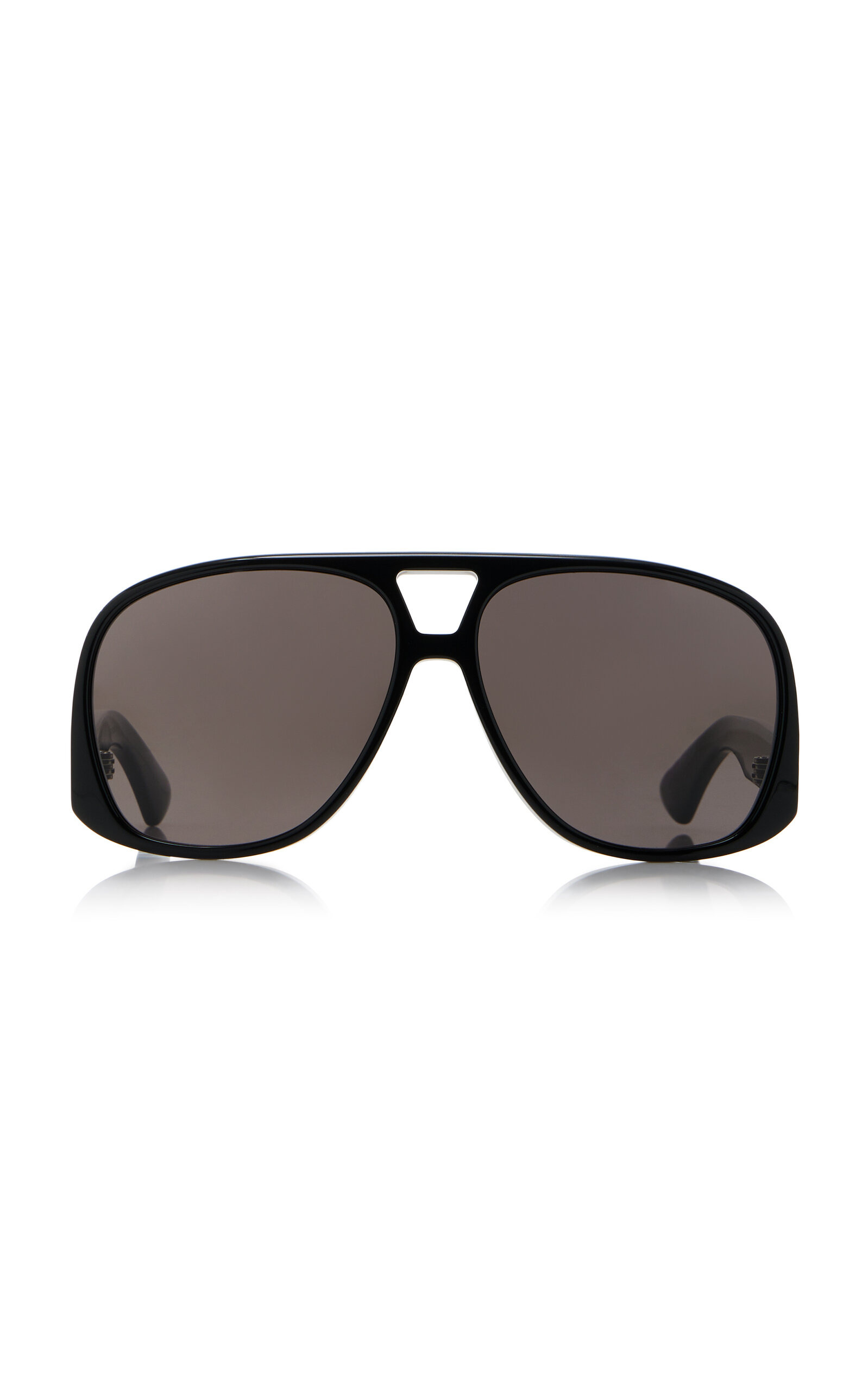 Aviator-Frame Acetate Sunglasses black - 1